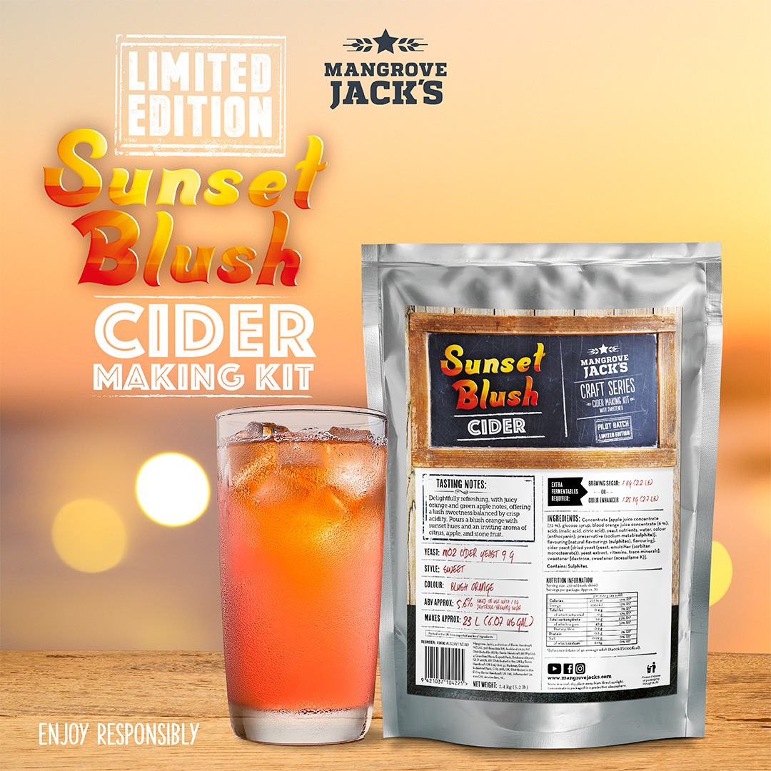 Mladinový koncentrát CIDER Sunset  Blush