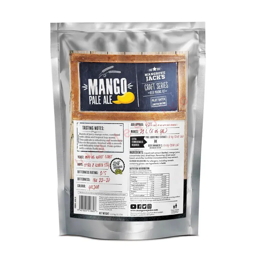 Mangrove Jack´s CS Mango Pale Ale