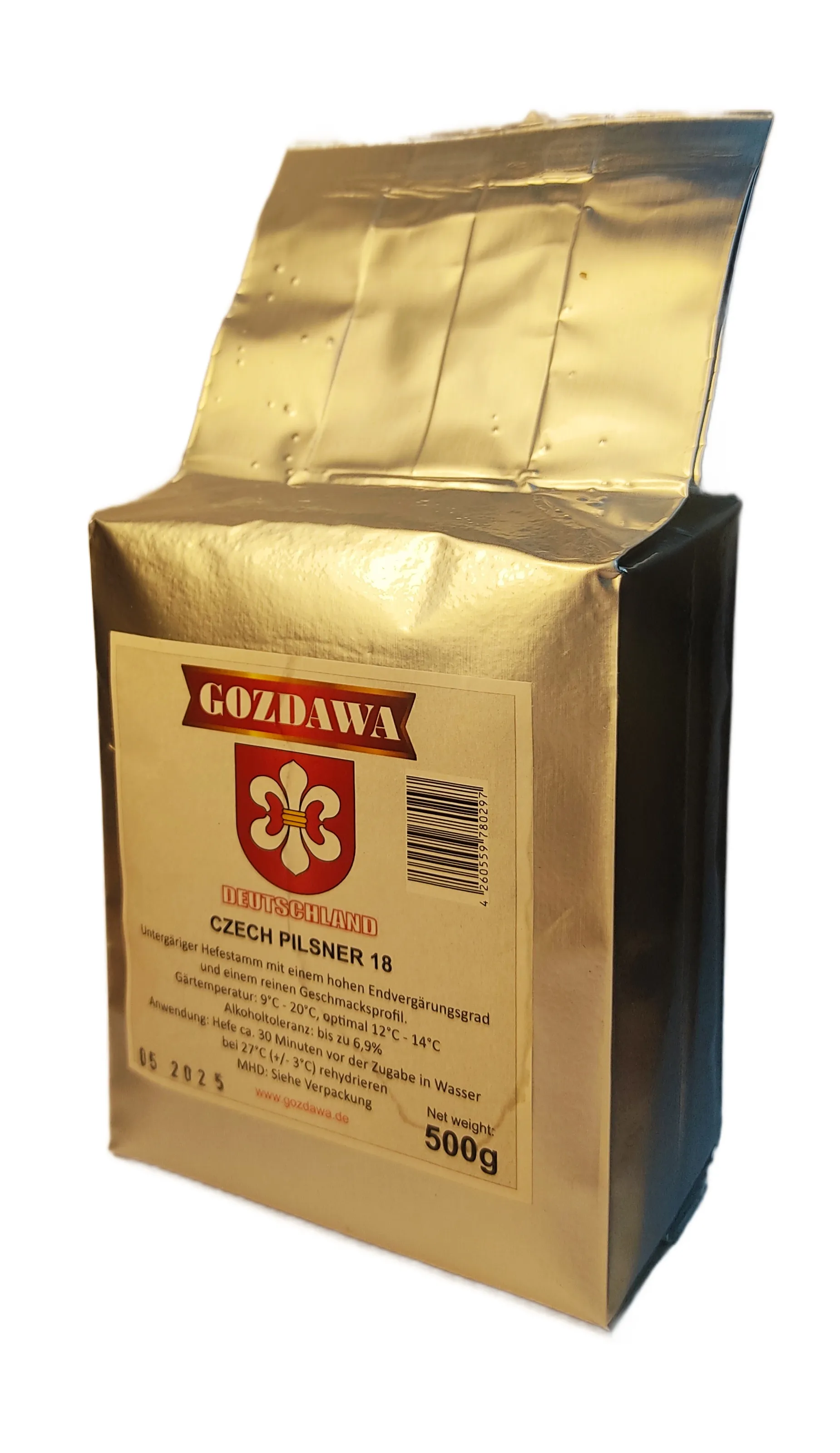 Kvasnice spodné Czech Pilsner 18  500g