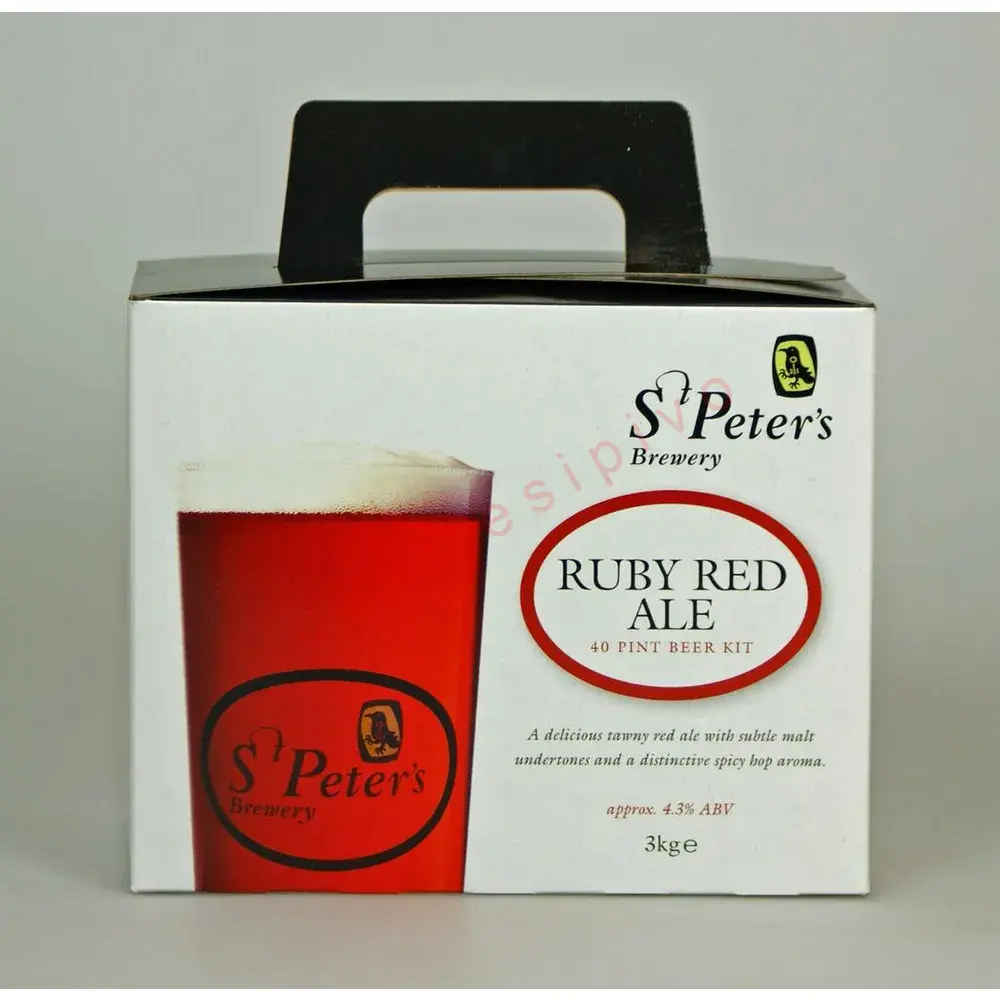 St Peters Ruby Red Ale 3kg