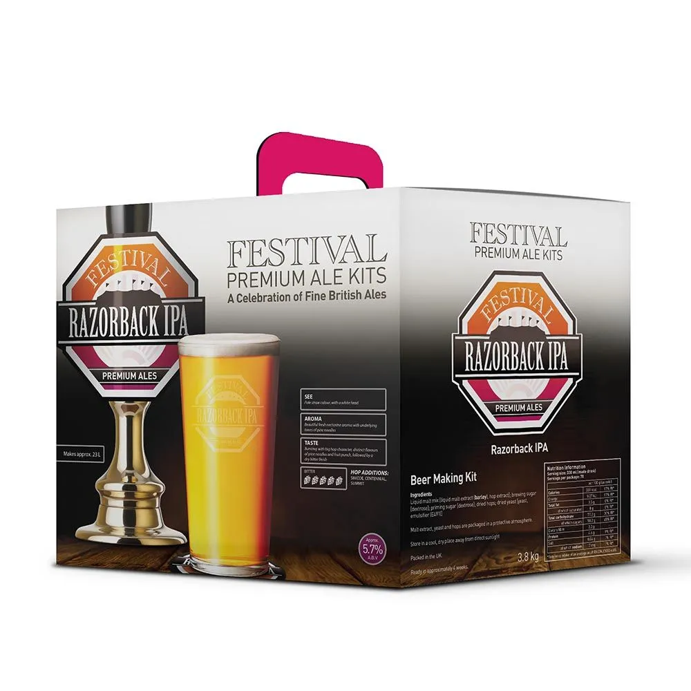 Mladinový koncentrát Festival Rozorback IPA3,8 kg