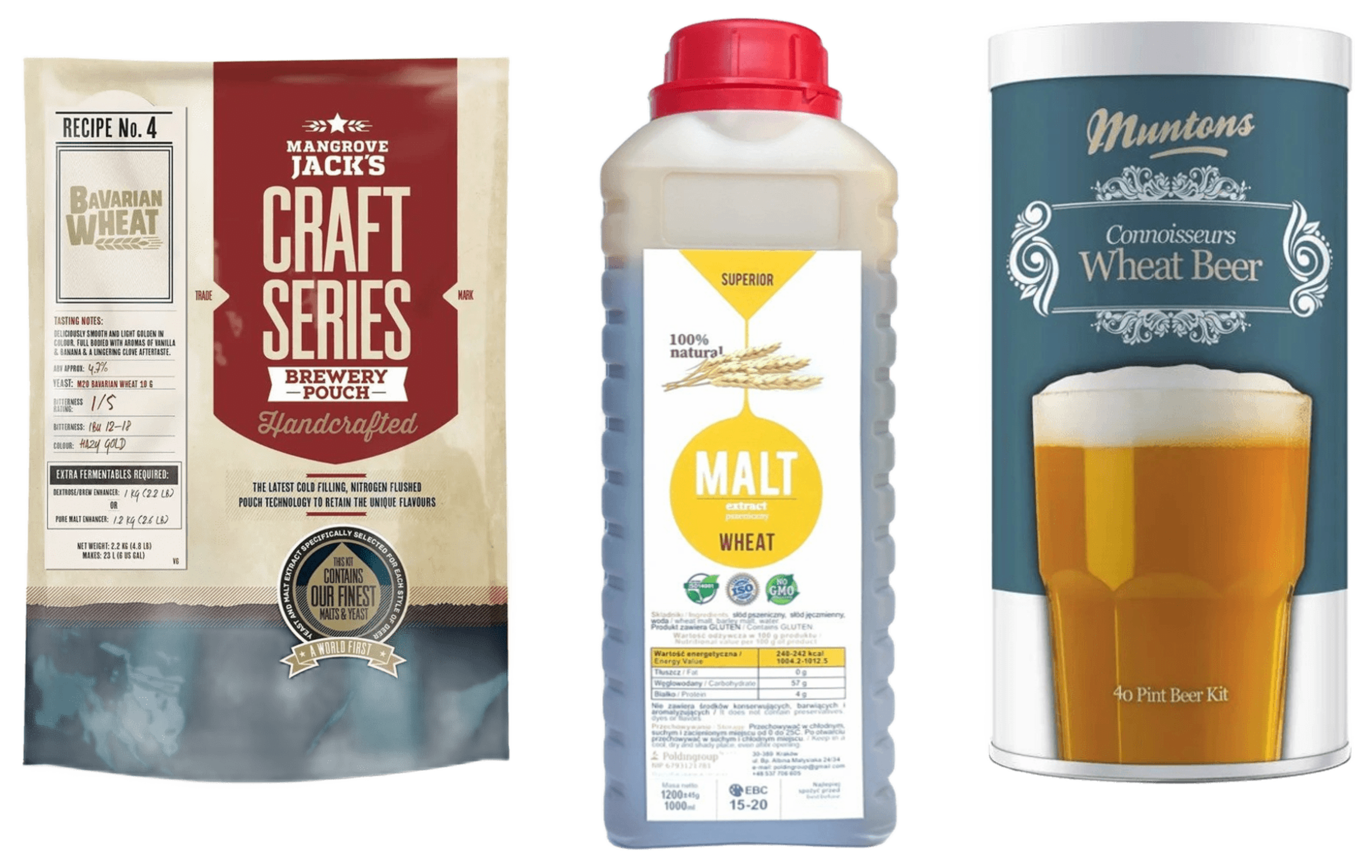  2x Wheat Beer 1,8 kg 