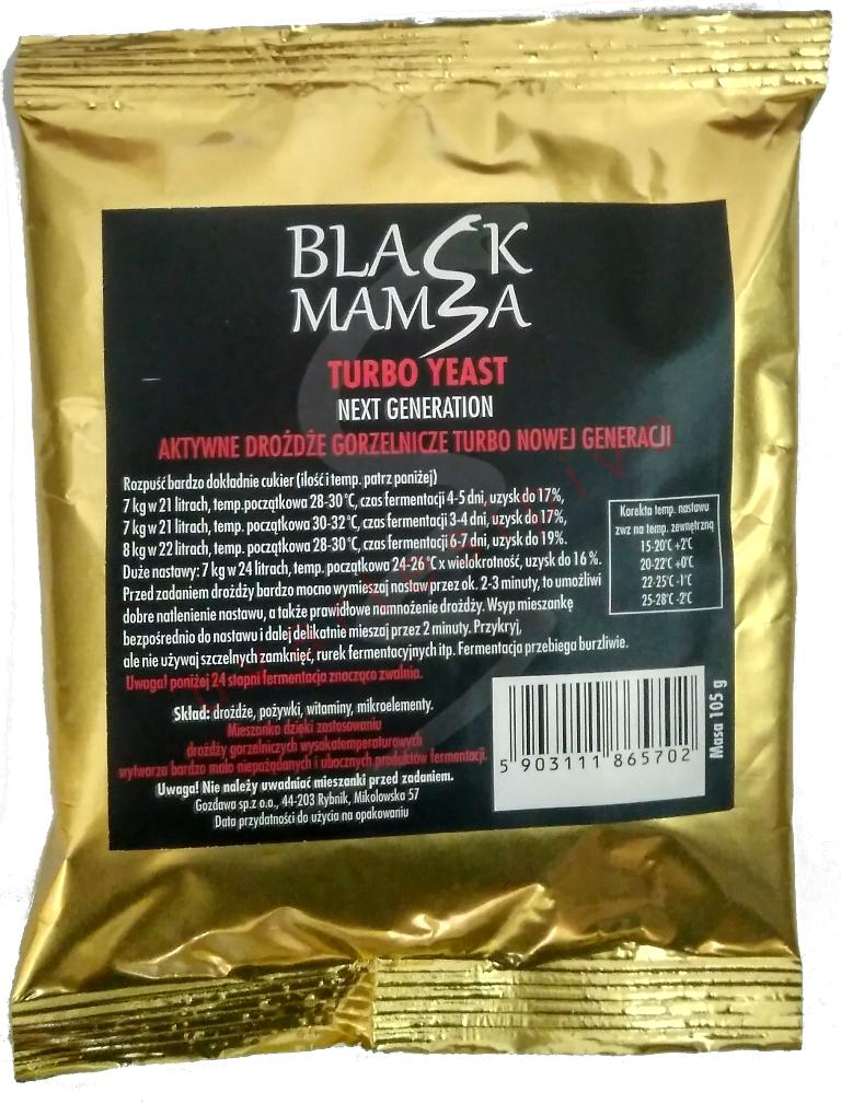 Kvasnice BLACK MAMBA  105g  