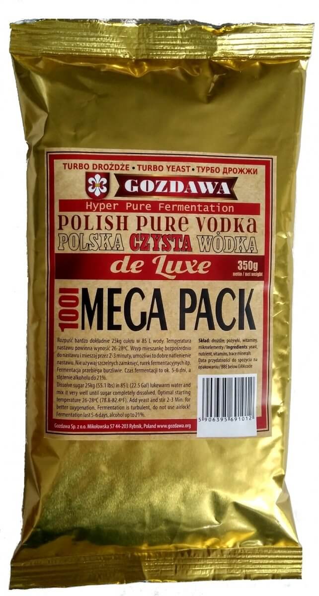 Mega Pack - Poľská čistá vodka 350g