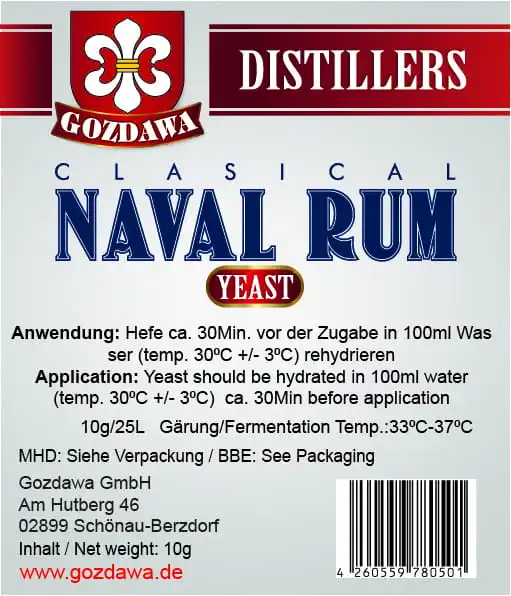 Naval Rum 10g