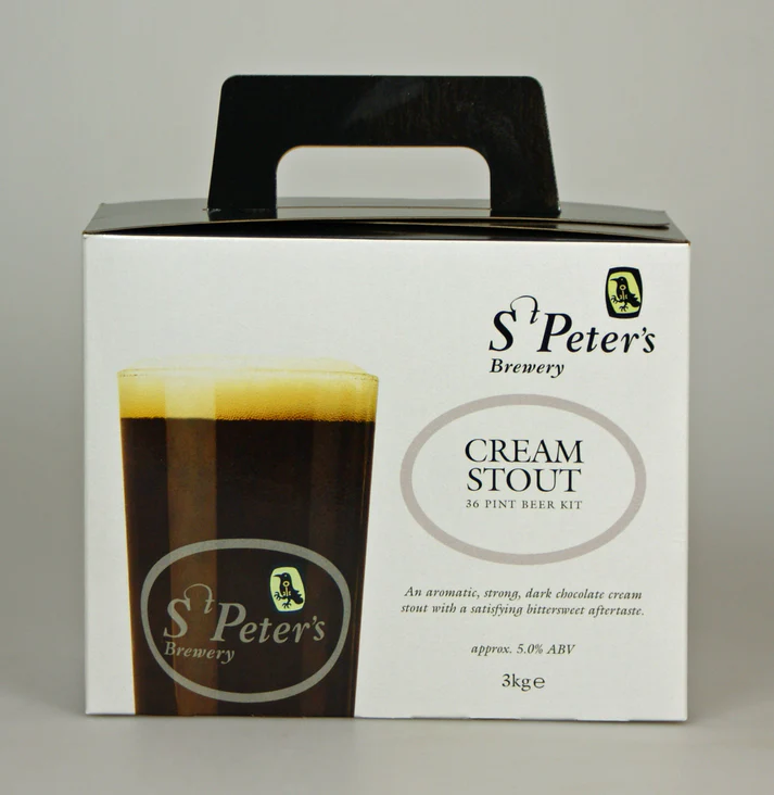 St Peters Cream Stout Mladinový koncentrát  3kg
